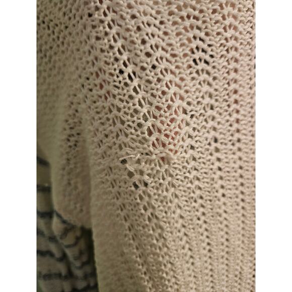 Gently Used Ann Taylor Marled Linen Pullover XXS ~ Nautical Casual Style - Picture 7 of 11